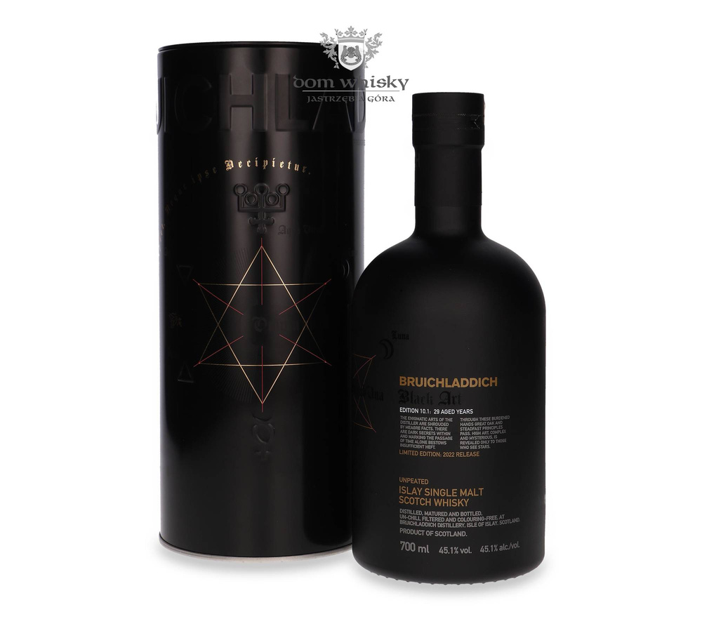 Bruichladdich Black Art 10.1, 29-letni, Limited Edition: 2022 Release / 45,1% / 0,7l