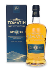 Tomatin 8-letni, Bourbon & Sherry Casks / 40%/ 1,0l