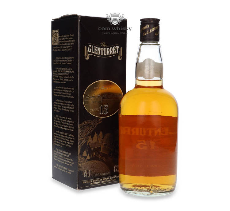 Glenturret 15-letni / 43%/ 0,75l 