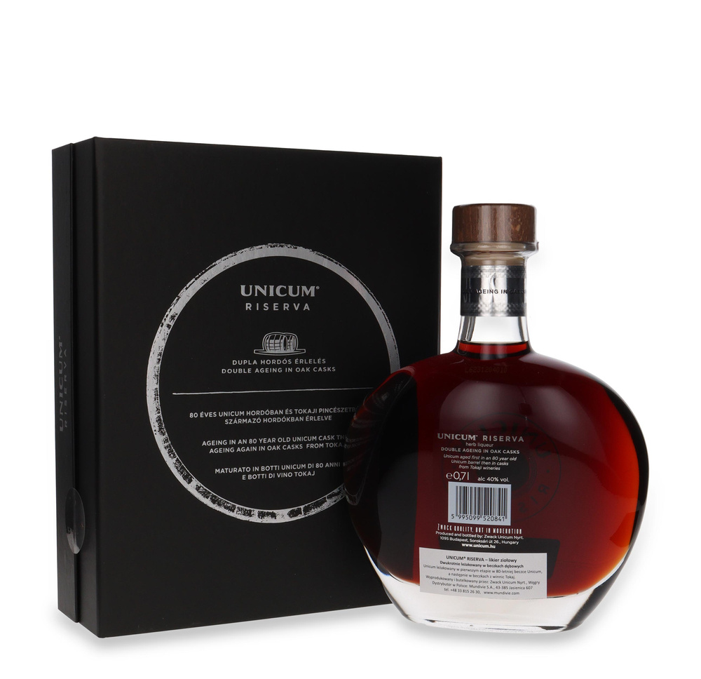 Unicum Riserva / 40% / 0.7l