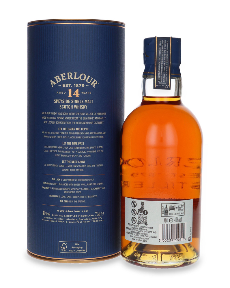 Aberlour 14-letni Double Cask Matured  /40%/ 0,7l	