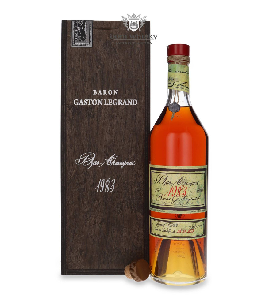 Armagnac Baron Gaston Legrand 1983 (Bottled 2023) / 40% / 0.7l