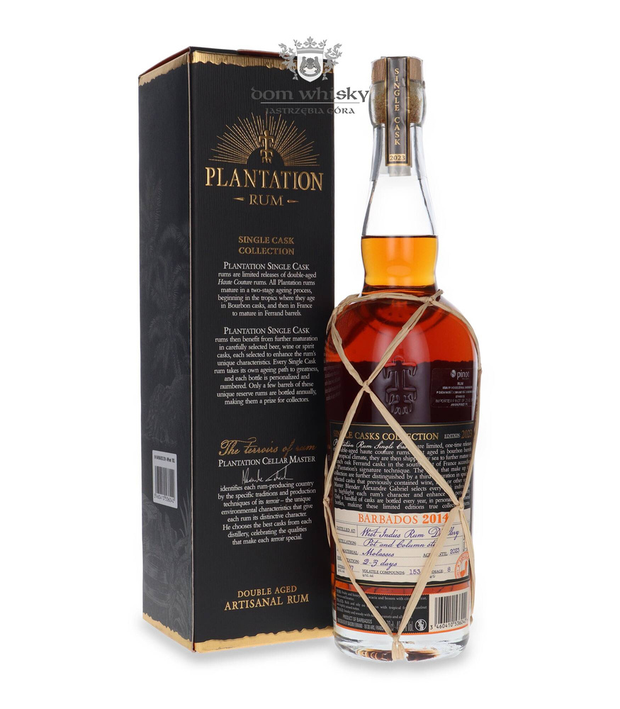 Plantation Rum Barbados 2014 Revesaltes Wine Cask Matured / 48% / 0.7l