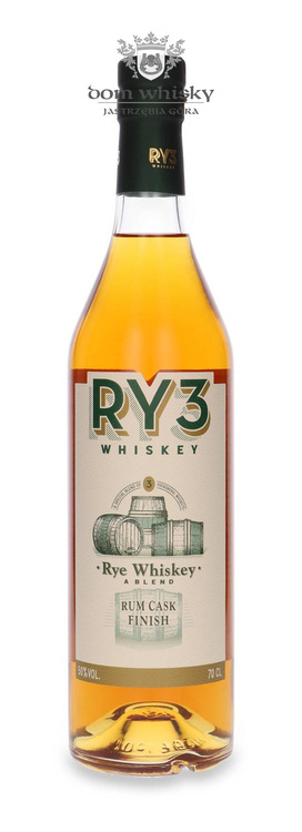 Ry3 Rye Whiskey Rum Cask Finish / 50%/ 0,7l