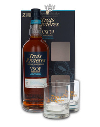 Trois Rivieres VSOP Reserve Speciale Vieux Agricole + 2 glasses / 40% / 0.7l