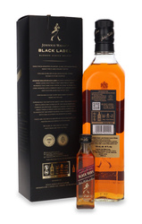 Johnnie Walker Black 12 year old + miniature / 40% / 0.7l