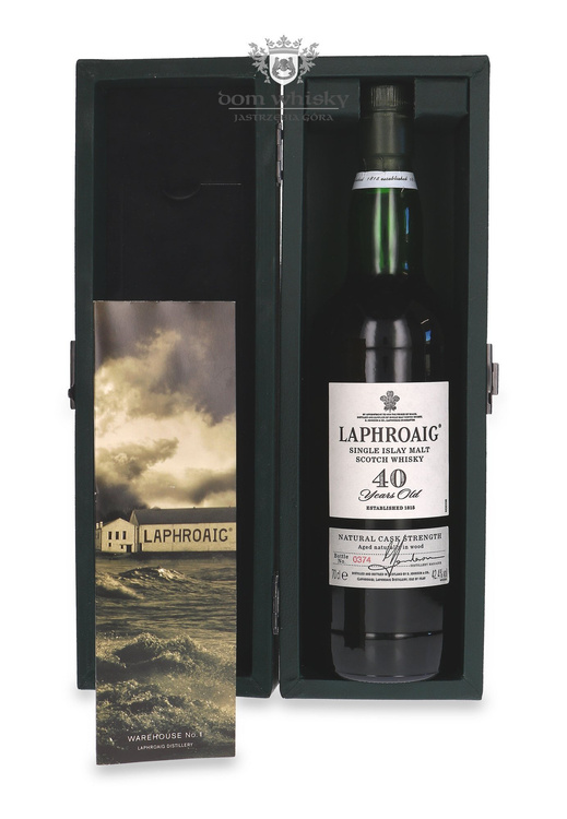 Laphroaig 40-letni (D.1960, B.2001) /42,4%/0,7l