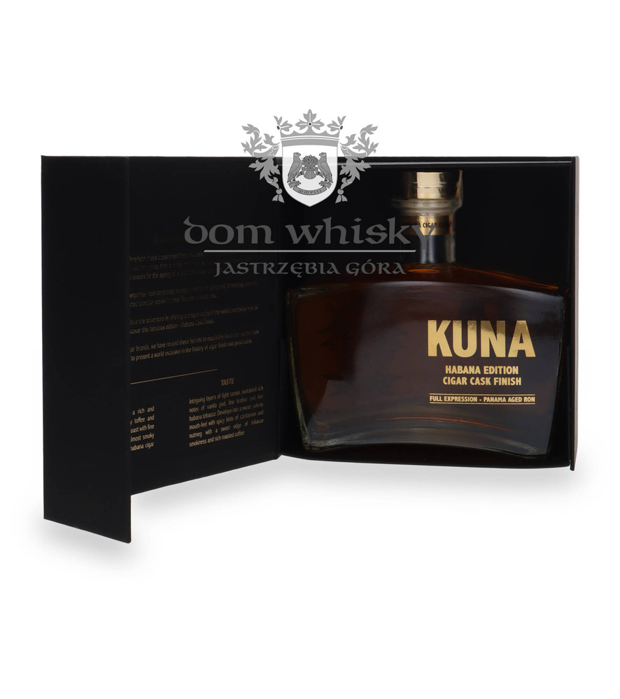 Rum Kuna Habana Edition Cigar Cask Finish Panama Aged Ron / 42% / 0,7l