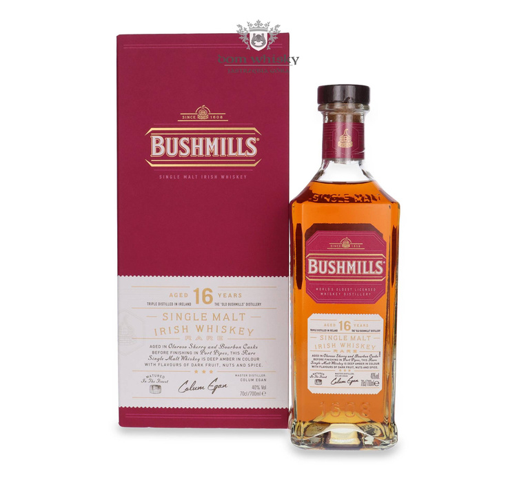 Bushmills 16-letni Triple Wood / 40%/ 0,7l