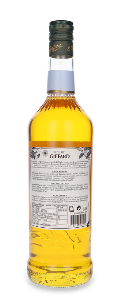 Giffard Pineapple bar syrup / 1l