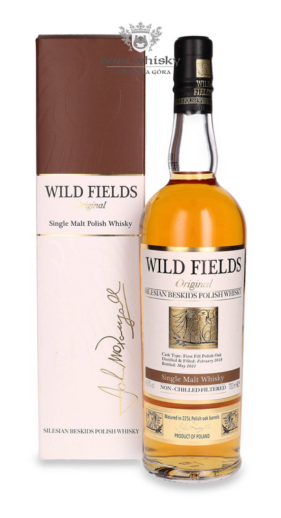 Wild Fields Original Single Malt Polish Whisky (B.2021) / 46,5% / 0,7l