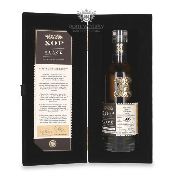 Bowmore 1995 (Bottled 2020) Douglas Laing’s XOP The Black Series / 46,9%/ 0,7l