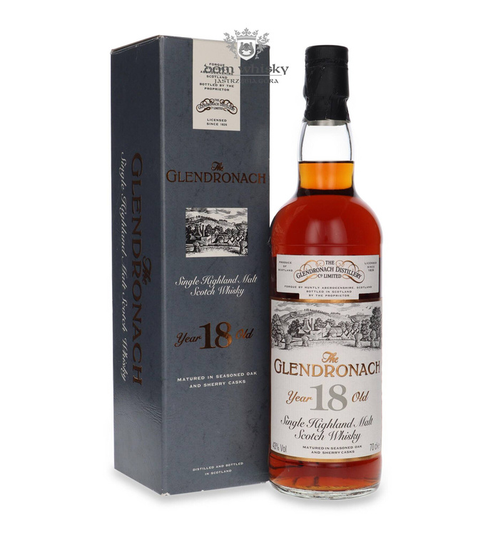 GlenDronach 18-letni (D.1976, B.1996) Sherry Cask / 43% / 0,7l