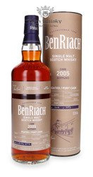 BenRiach 2005, 14-letni Peated, Port Cask # 3791 / 55,3%/ 0,7l