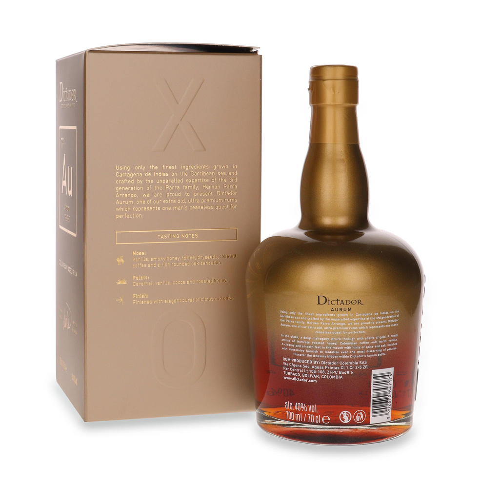 Dictador Aurum / 40% / 0.7l
