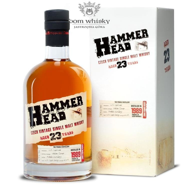 Hammer Head 23-year-old Single Malt 1989 (Czech Republic) /40.7%/0.7l