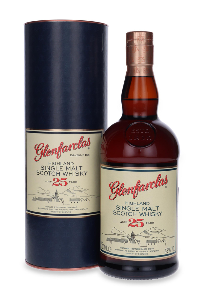 Glenfarclas 25 years old / 43% / 0.7l