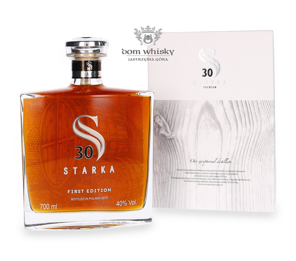 Wódka Starka First Edition 30-letnia /bez opakowania / 40% / 0,7l
