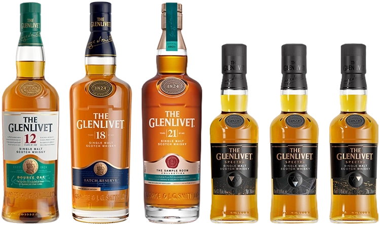 The Glenlivet 12-year-old Double Oak / carton / 40% / 0.7l