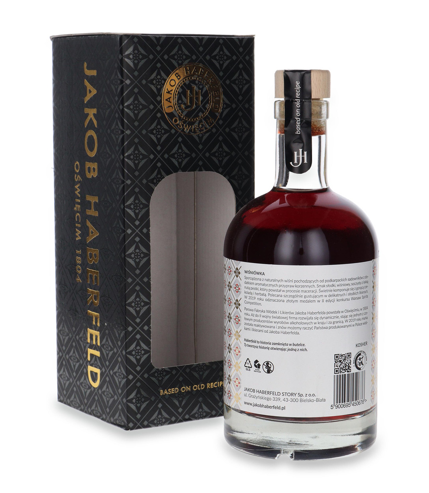 Jakob Haberfeld Wiśniówka Cherry Liqueur  /30% /0,5l