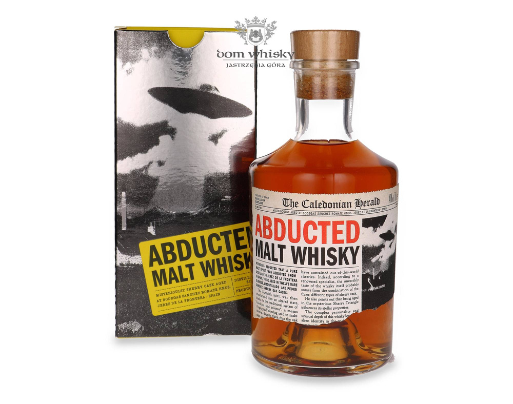 Abducted Malt Whiskey Sanchez Romate (Spain) / 40% / 0.7l