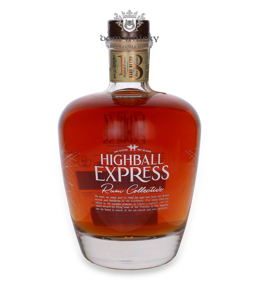 Highball Express 18-year-old Barel Blend Rum Collective / 40% / 0.7l