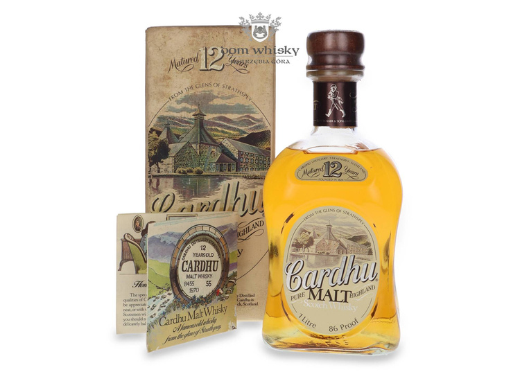 Cardhu 12-letni (Bottled by John Walker & Sons) /43%/1,0l