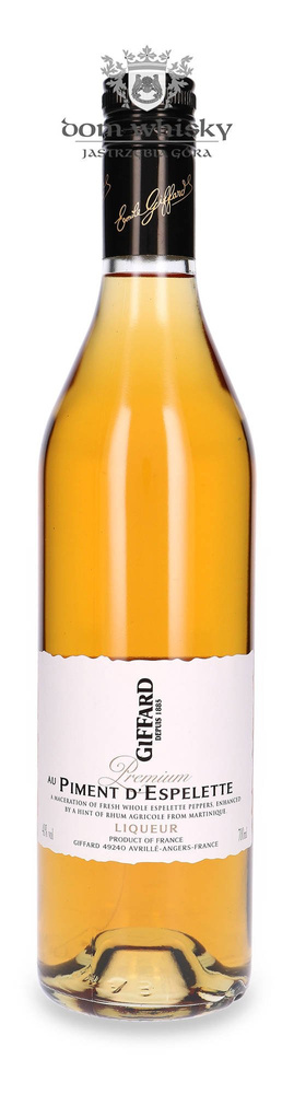 Giffard Piment D'Espelette (Premium) bartender liqueur / 40%/ 0,7l	