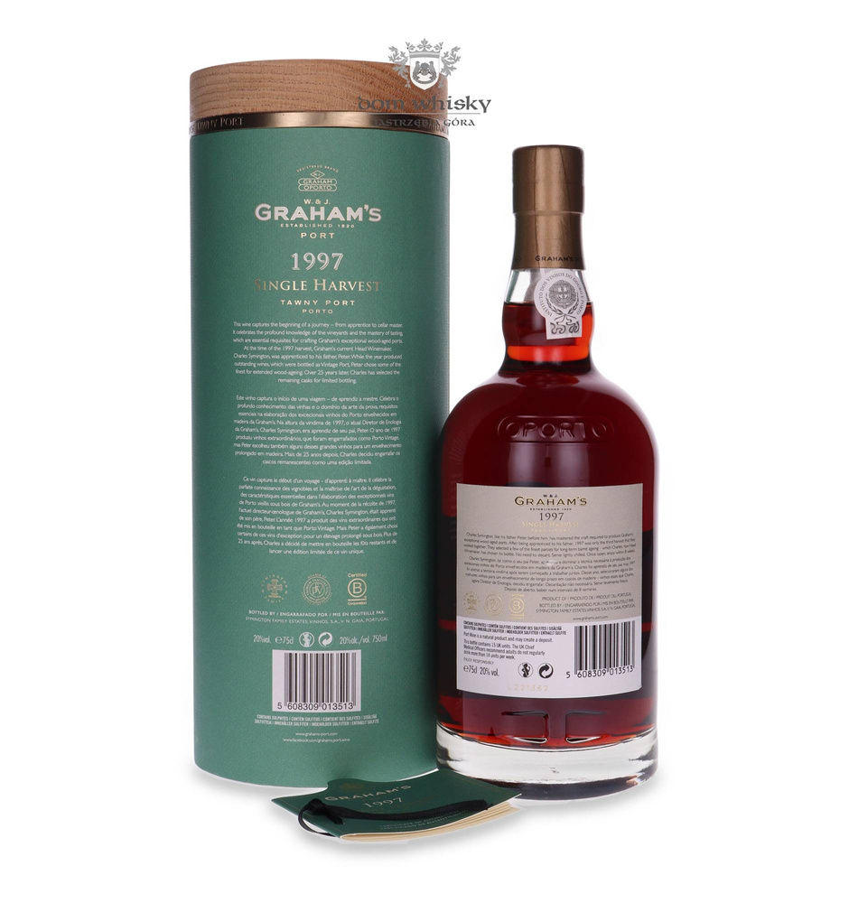 W. & J. Graham's 1997 Single Harvest Tawny Port / 20% / 0.75l
