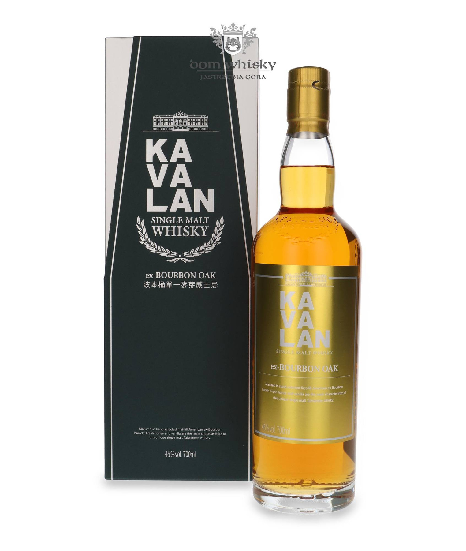 Kavalan Single Malt ex-Bourbon Oak / 46% / 0,7l | Dom Whisky