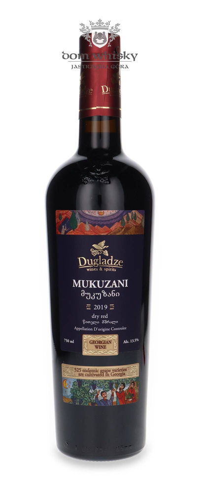 Dugladze Mukuzani Dry Red 2019 / 13.5% / 0.75l