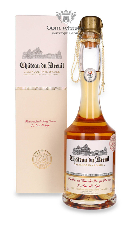 Calvados Chateau du Breuil Sherry Cask Finish 7-letni /bez opakowania/42% / 0,7l