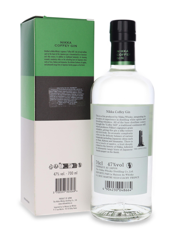 Nikka Coffey Gin / 47% / 0,7l