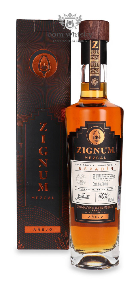Mezcal Zignum Anejo / 40% / 0.7l