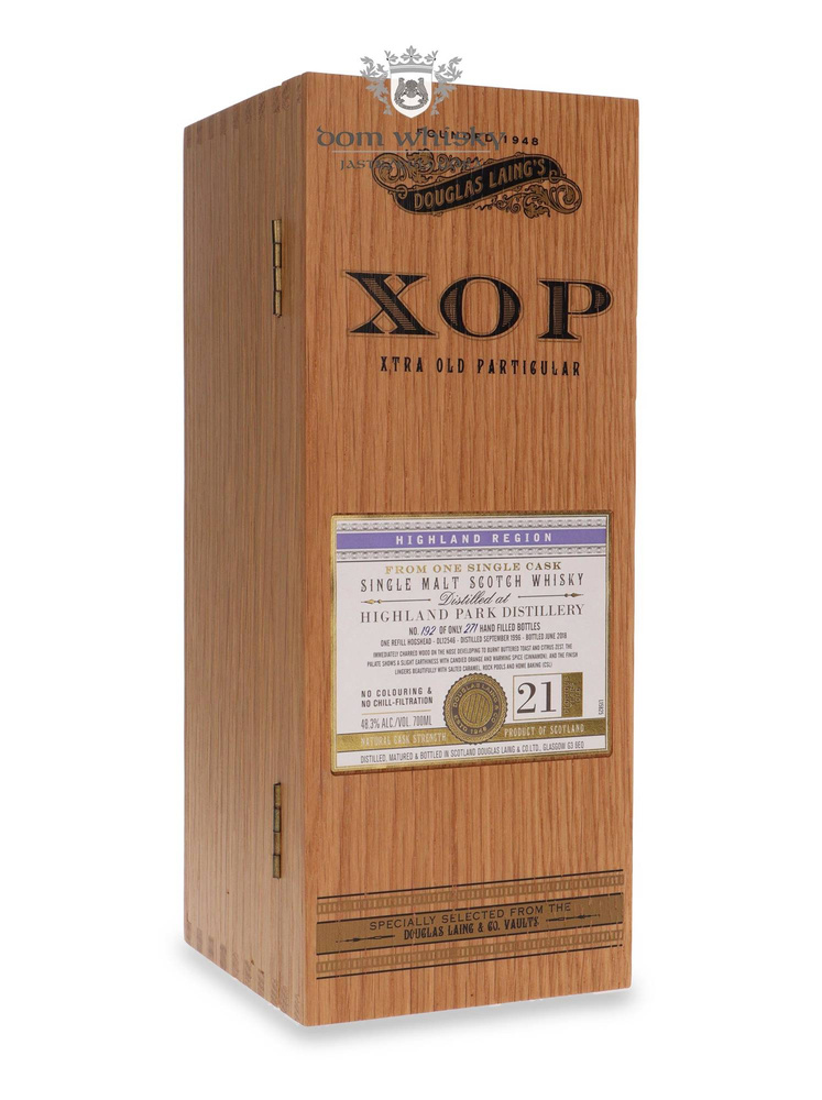 Highland Park 21-letni (D.1996 B.2018) Douglas Laing’s XOP / 48,3% / 0,7l