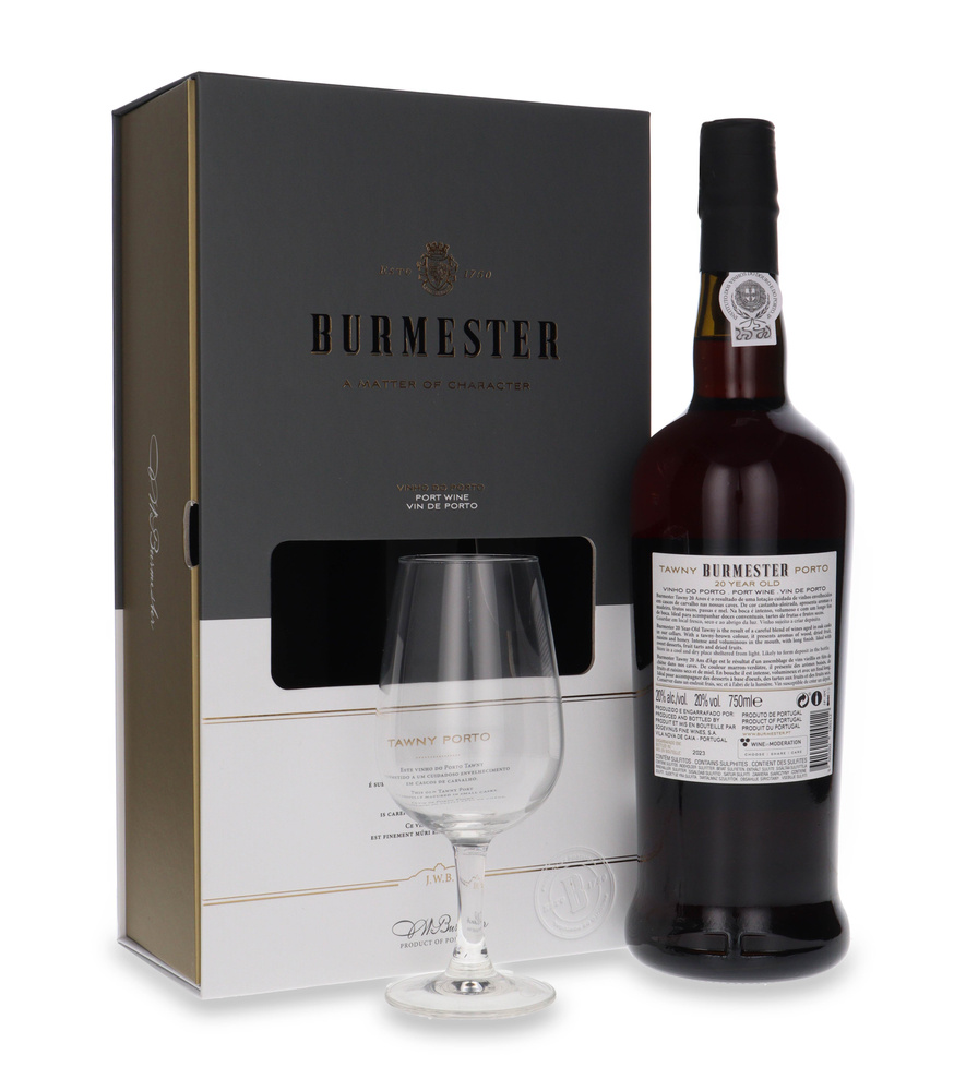 Burmester 20 Year Old Tawny Port + Glass / 20% / 0.75l