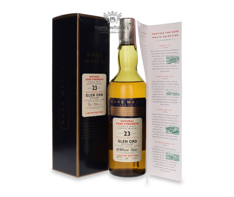 Glen Ord 23-letni (D.1974 B.1998) Rare Malts / 60,8% / 0,7 l