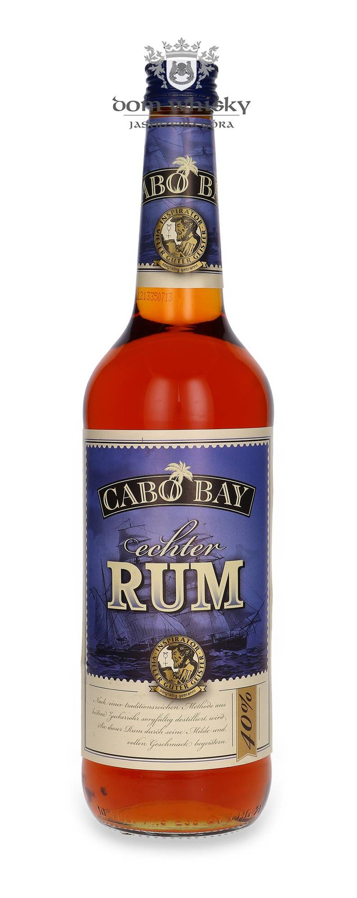 Cabo Bay Dark Rum 40% 0,7l – Rum na Sklep Dom Whisky