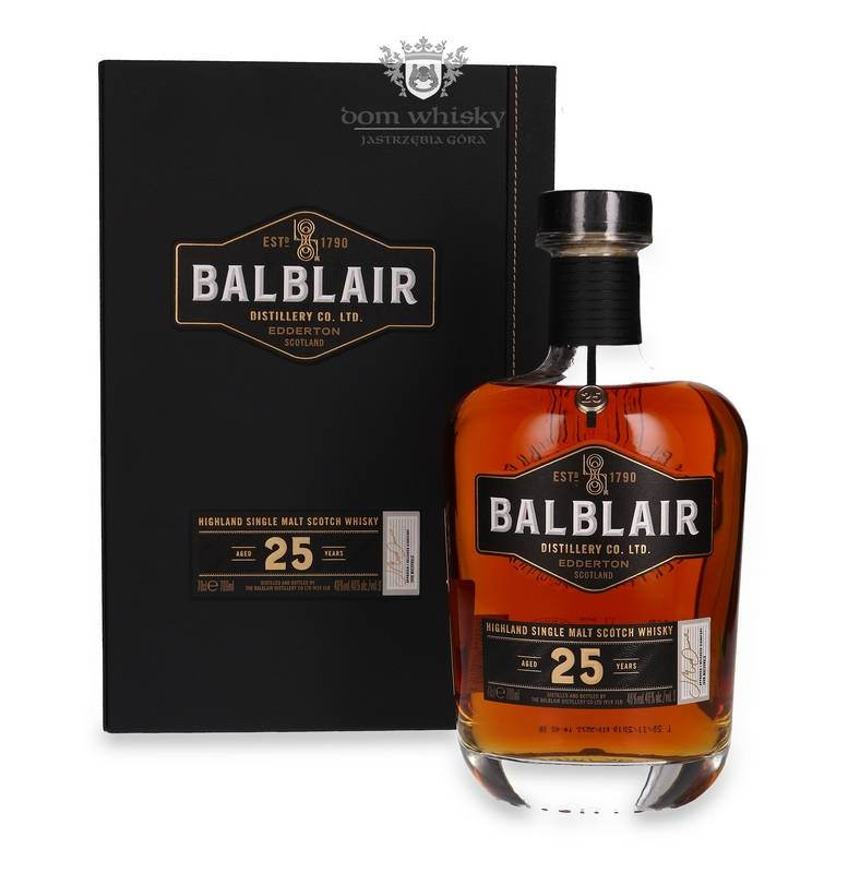 Balblair 25 Year Old Whisky 46% 0.7l - Single Malt Highlands