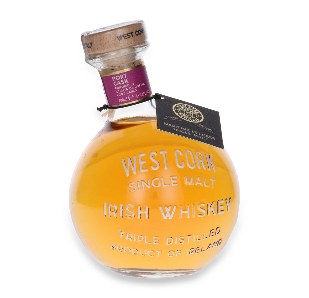 West Cork Single Malt Port Cask Finished Maritime Release / 46%/ 0.7l