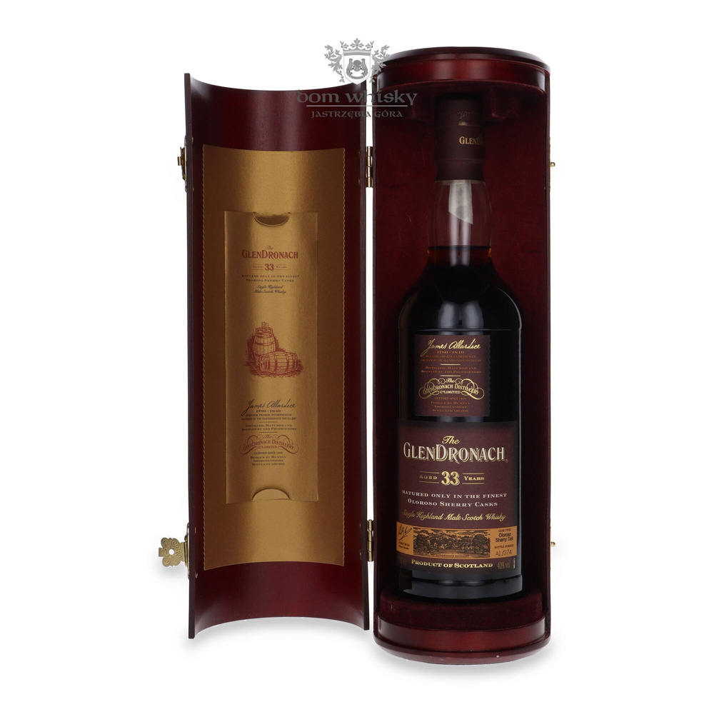 GlenDronach 33-year-old Matured in Oloroso Sherry Casks / 40% / 0.7l