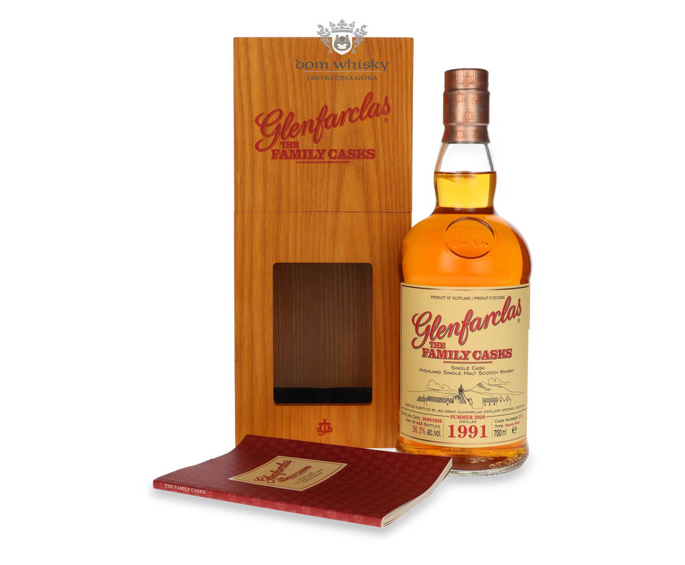 Glenfarclas The Family Casks 1991, Bottled 2020 / 56.3% / 0.7l