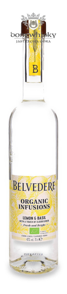 Belvedere Organic Infusions Vodka Lemon & Basil / 40% / 0.7l