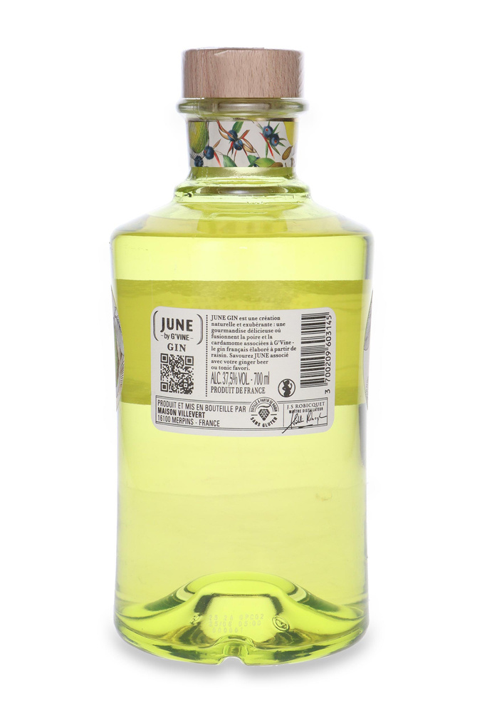 G'Vine June Royal Pear & Cardamon Gin (France) / 37.5% / 0.7l
