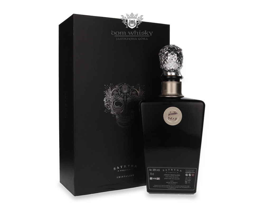 Tequila Satryna Anejo Cristalino 100% Agave Limited Edition / 38% /0,7l