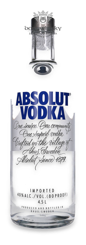 Wódka Absolut Blue / 40% / 4,5l