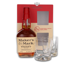 Makers Mark + 2 Glasses Set / 45% / 0.7l