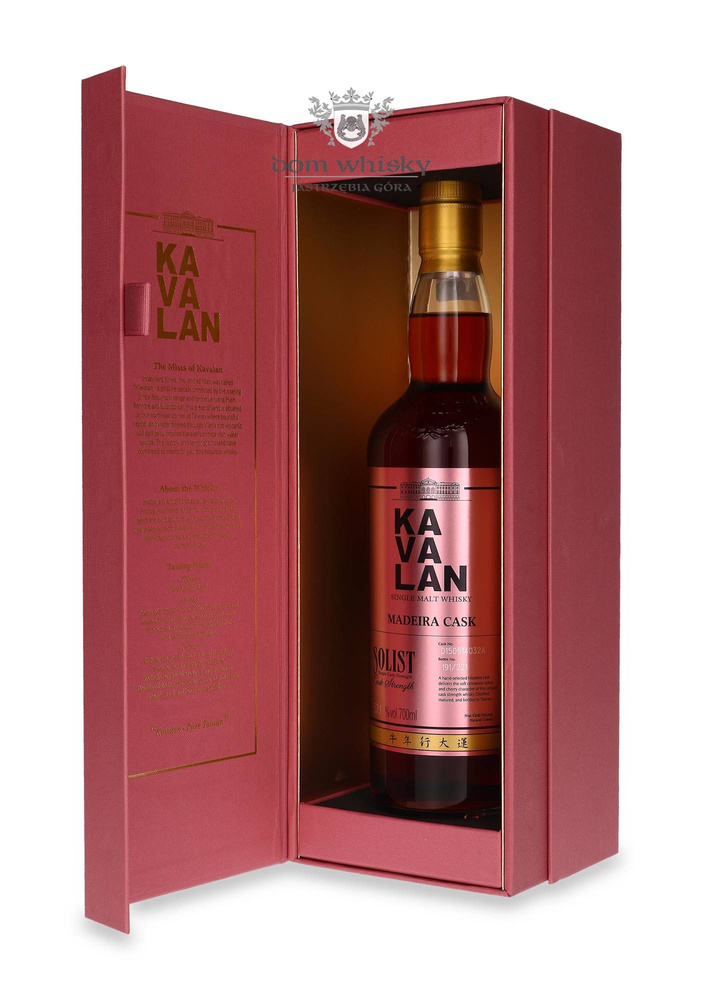Kavalan Solist Madeira Cask / 57,1%/ 0,7l