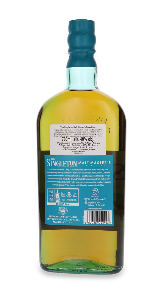 The Singleton of Dufftown Malt Master's Selection / 40% / 0,7l
