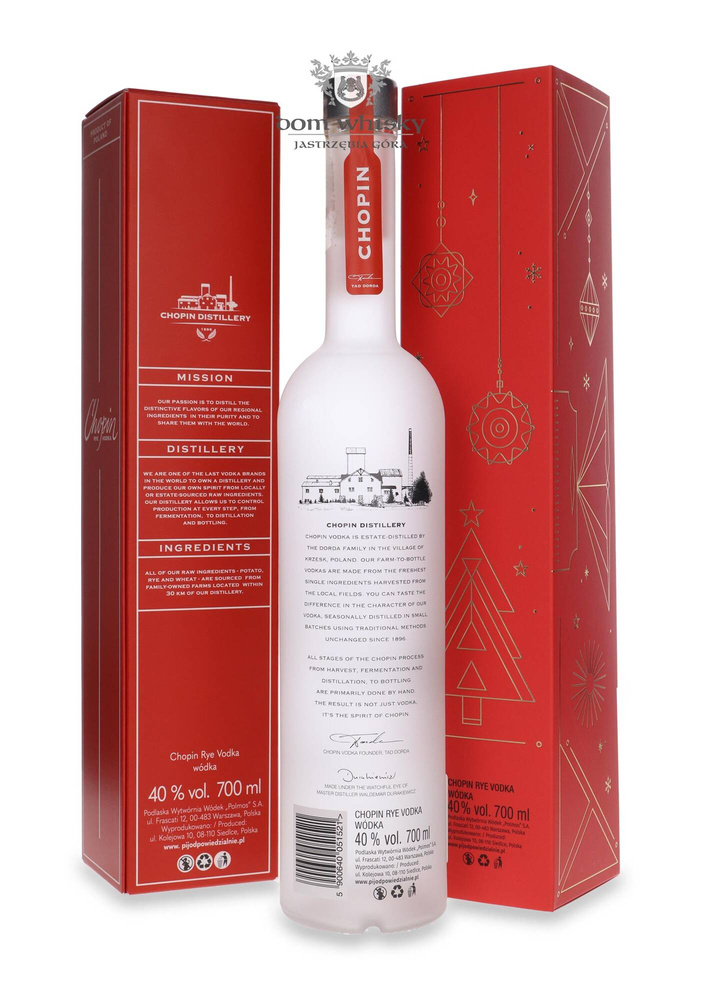 Chopin Rye Christmas Edition vodka / 40% / 0.7l
